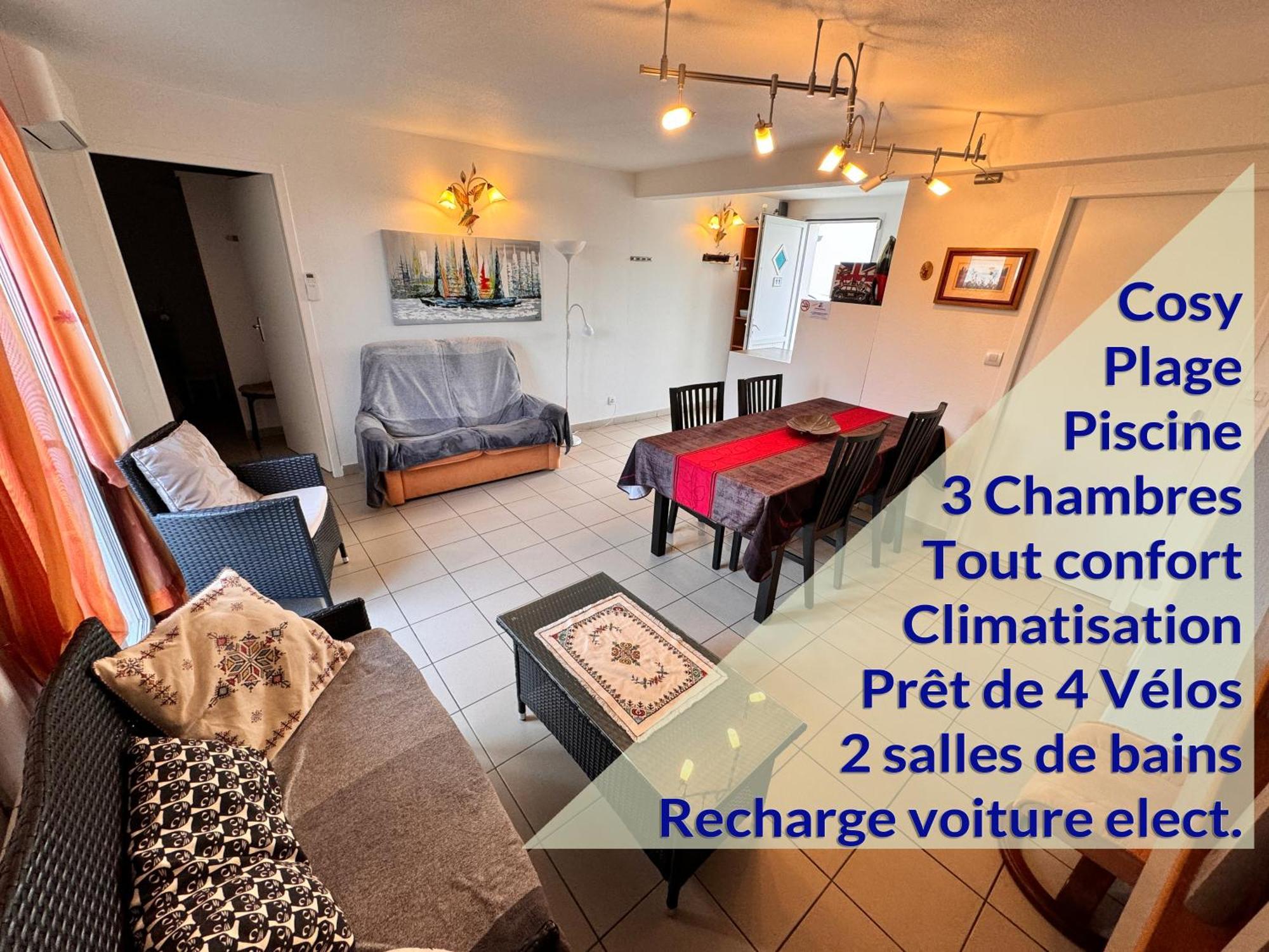 Les Amareyeurs - Ile D'Oleron - Maison Classee 3 Etoiles Avec Piscine - Clim - Velos Le Château-dʼOléron Екстериор снимка